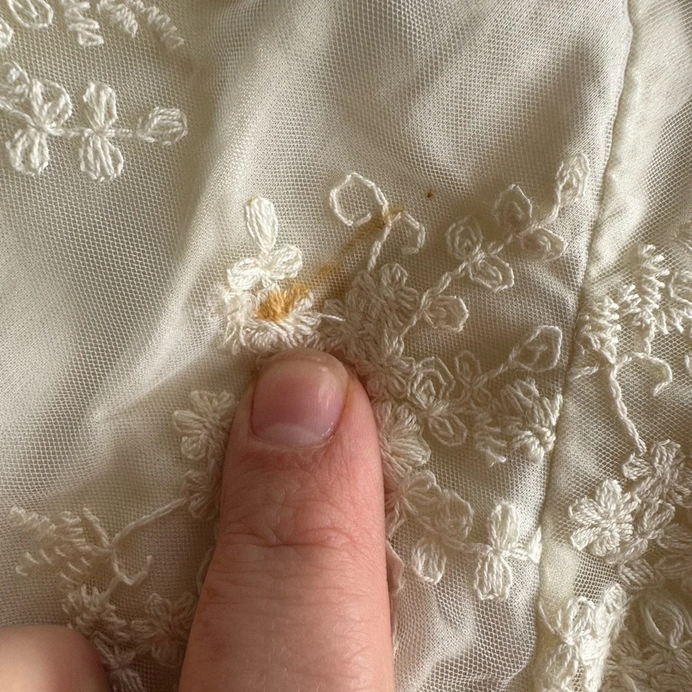 Zara Cream Lace Toddler Dress 18/24 months